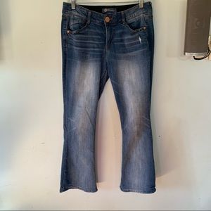 Democracy boot cut petite jeans